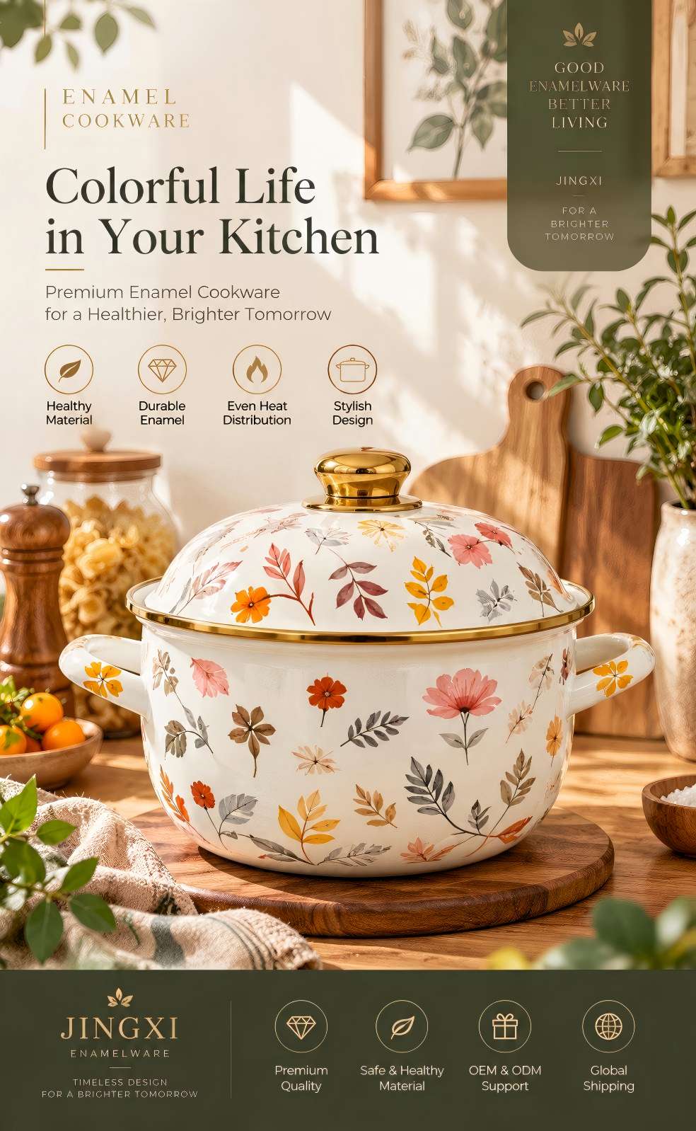 JingXi Enamelware products for wholesale buyers